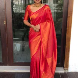 KALINI Woven Design Pure Silk Banarasi Saree-picture-13