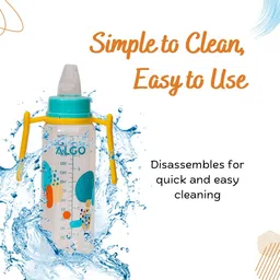 Adore Twister Handle 2 in 1 Baby Silicon Spout & Straw Sipper with Gravity Ball -250ml image 5