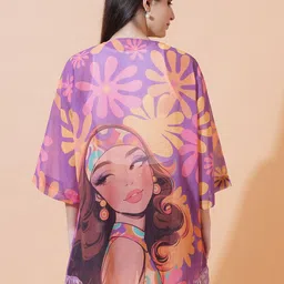 ARV TRENDS Women Printed Shrug-52