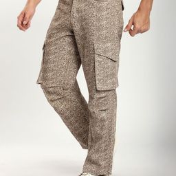 Beyoung Men Relaxed Cargos Trousers-picture-3