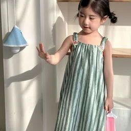 LULU & SKY Striped A-Line Dress-picture-40