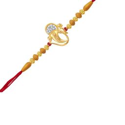 VIVASTRI Men Gold Multistrand Tie-ups Rakhi-image-85