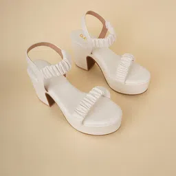 Rubeezz Women Open Toe Block Sandals-picture-33