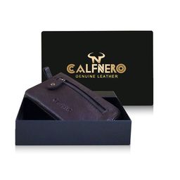 CALFNERO Unisex Leather Zip Around Wallet-image-35