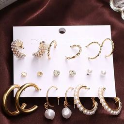 PolluxCraft Geometric Studs Earrings-46