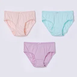 Fame Forever by Lifestyle Girls Pack Of 3 Cotton Basic Briefs-picture-28