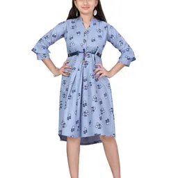 HERE&NOW Floral Print Shirt Dress-picture-16