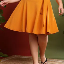 BAESD Women Flared Knee-Length Skirts-picture-1