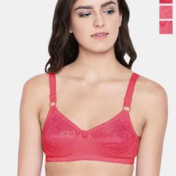 Bodycare Pack of 3 Full Coverage  Everyday Bra-42