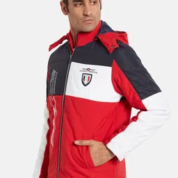METTLE Men Colourblocked Jacket image 2
