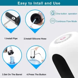 krittoe Automatic Water Dispenser Pump with Rechargeable Bottom Loading Water Dispenser Bottom Loading Water Dispenser image 2
