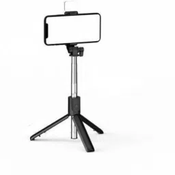 HIFY R1S Bluetooth Extendable and Portable Selfie Stick and Stand With Wireless Remote and 2 Level Fill Light Single Gimbal for Camera, Mobile image 2