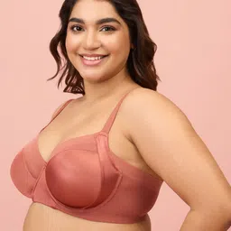 Nykd Half Coverage Non Padded Underwired Super Support Everyday Bra- All Day Comfort image 2