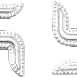 Pure Silver(chandi) Swastik/Sathiya for Pooja Temple (wt. 3 grams) Decorative Showpiece-0.2 cm-image-31