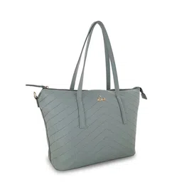 Lavie Green Textured Structured Handheld Bag with Quilted image 2