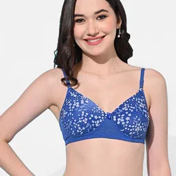 FIMS Pack Of 2 Geometric Printed Bras Full Coverage Lightly Padded image 2