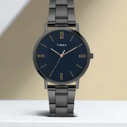 Blue Dial Stainless Steel Analog Watch- For Men TWTG80SMU09-7