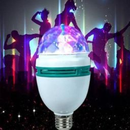 agtrendz ROTATING BULB IN MULTICOLOR Single Disco Ball Single Disco Ball (Ball Diameter: 8 cm) Single Disco Ball image 2
