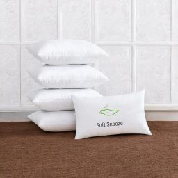 Luxury Microfibre Solid Sleeping Pillow Pack of 5-image-109