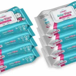 Soft Wet Wipe with Lid |Pack of 8 | With Aloevera & Vitamin E for Sensitive Skin-image-42