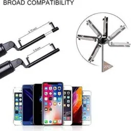 Inext High Quality 3in1 Wireless Selfie Stick Tripod XT-02 Monopod, Tripod Kit, Tripod, Tripod Clamp image 4
