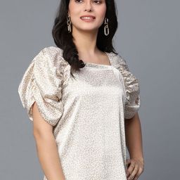 VEGAL Print Satin Top-image-97