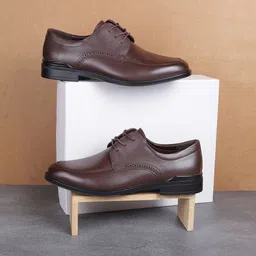 J.FONTINI Men Leather Formal Derbys-49
