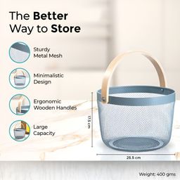 The Better Home Blue Set of 2 Regular Multi-Utility Organisers image 4