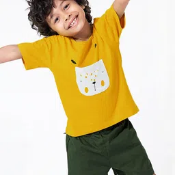 Hopscotch Boys Pure Cotton Printed Clothing Set-picture-27