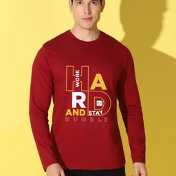 WOOSTRO Men Typography Printed Slim Fit T-shirt-picture-30