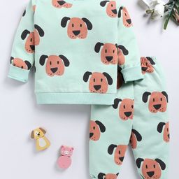 Toonyport Boys Printed sweatshirt with Joggers Clothing Set-image-58