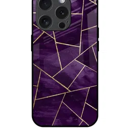 QRIOH Geometric Printed iPhone 15 Pro Back Case Mobile Accessories-picture-47