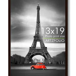 ArtzFolio Brown 1 Pieces Wood Table Photo Frames-image-61