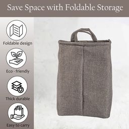 Kuber Industries Grey Set of 3 Regular Multi-Utility Organisers image 4