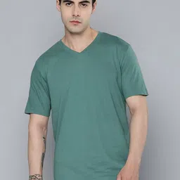 R.Code by The Roadster Life Co. Men Cotton Relaxed Fit T-shirt-image-71