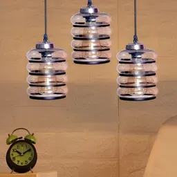GAUVIK Black Glass Ceiling Lamp-image-42