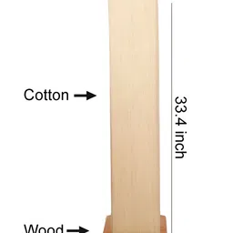 Devansh Beige Square Shape Floor Lamp image 4