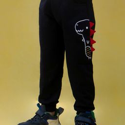 Nino Togs Boys Printed Cotton Relaxed-Fit Mid-Rise Joggers-image-82