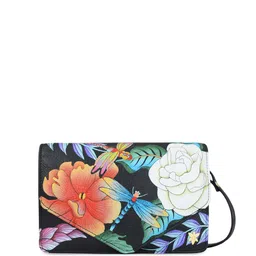 Anuschka Women Graphic Printed Structured Leather Sling Bag-image-85