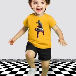 MGRS Kids-Unisex Mustard Clothing Set-image-78