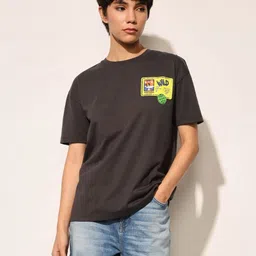 ONLY Women Graphic Printed Round Neck Cotton T-shirt-image-47