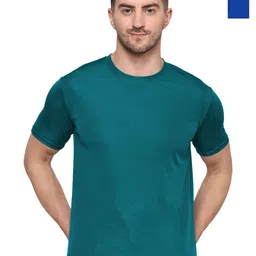 TQH Men Pack of 2 Dri-FIT Solid Round Neck T-shirts-picture-29