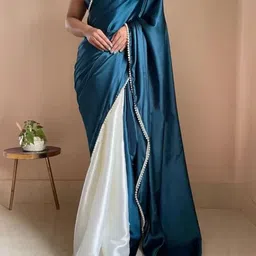 SAADHVI Embroidered Satin Saree-picture-29