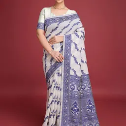 NIWAA Woven Design Pure Cotton Saree-picture-40