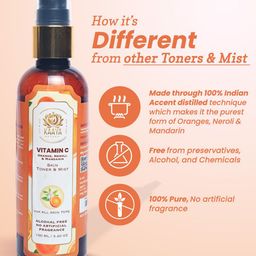 Kaaya Natural Set Of 2 Vitamin C Toner & Mist - 100 ml Each image 5