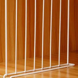 Go Hooked White Set of 3 Regular Multi-Utility Shelf Separators Cloth Organisers image 5