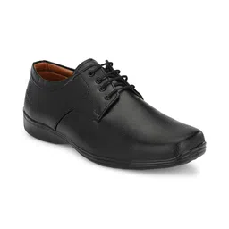 LEEPEETER Men Textured Formal Derbys-picture-17