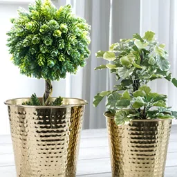 BEHOMA 2-Pcs Glossy Table Planters-image-71