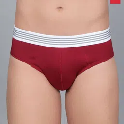 Mast & Harbour Pack Of 2 Cotton Mid-Rise Basic Briefs MnH_001_BRF_MRN_RD_2PC-picture-16