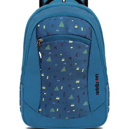 Addixon Unisex Geometric Backpack with Compression Straps-picture-0